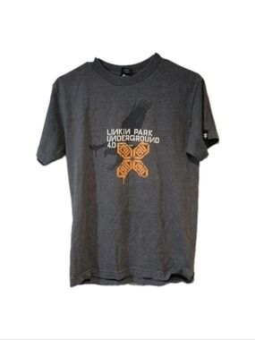 Vintage Y2k Linkin Park Underground Fan Club DC Music Rock Tee Shirt M